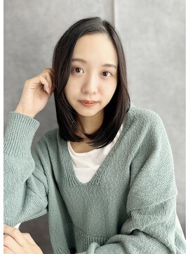 艶髪ケア×大人のナチュラルストレート