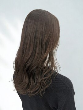 柔らかブラウン×ゆるウェーブロング