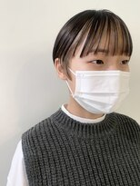 アッド バイ ケーツー(add by K-two) ショートなフェイスフレーミング