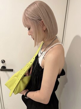 ペレ アネックス 大阪梅田茶屋町店(PELE ANNEX) 着物ヘア/ダークアッシュ/ミディアムレイヤーカット/梅田