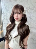 盛れる顔まわりカット
