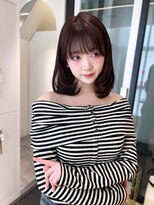 パーヴミックスガラ(Parve Mix GALA) ミディアムレイヤー×チョコブラウン