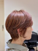 ユニックス イオンモール川口前川店(UNIX)&nbsp;【大人女性ショート】ショートボブ×オレンジカラー
