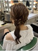 サイドお団子巻き下ろし/ヨシンモリ