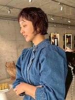 スクリーンギンザメゾン 銀座(SCREEN GINZA MAISON.) ミルクティーブロンド/ダークブルー/デジタルパーマ/銀座