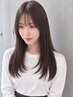 【Ｕ２４新規】　似合わせカット＋縮毛矯正＋内部補修集中TR付き