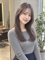 フィエルウメダ(Fier umeda)&nbsp;ブリーチなしダブルカラー×シースルー前髪レイヤー