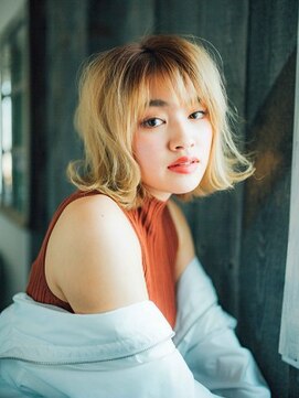 イングローブ 長生店(ingrove) 外ハネハイトーンボブ