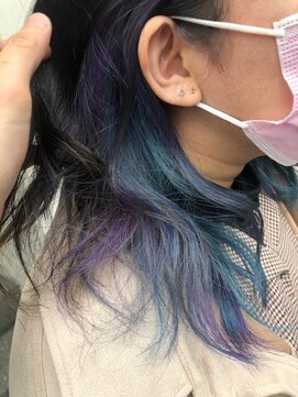 ビヨンドイー(beyond E) ペールブルーユニコーンイヤリングカラー