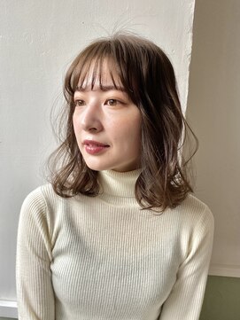 ハニーシブヤ(HONEY shibuya) 大人かわいいフェミニンパーマ(徳永 りえこ)