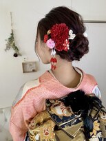 ウィスプ 赤羽店(wisp)&nbsp;振袖☆アップスタイル