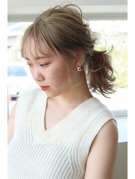 バルス(BLS) 誰でも簡単！どんなシーンでも！大堂ポニー！【藤枝/髪質改善】