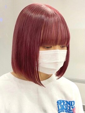 ウィコ 新宿(WICO) カシスピンク☆ケアブリーチ/ペールベージュ[新宿駅]