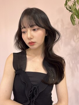 ボタン シブヤ(VOTAN SHIBUYA) アッシュ/グレージュ/韓国ヘア/渋谷/レイヤー/顔まわり