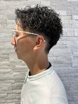 キングダム 港南台店 KINGDOM 爽やかショートパーマ