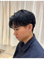 ヴィ 大宮(Vii)&nbsp;ダークアッシュ/カルマパーマ/アッシュブラック[メンズ/大宮]