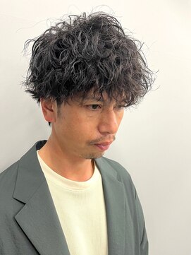 セプト 博多(SEPT.) 30代40代　マッシュショート　ツイストスパイラルパーマ