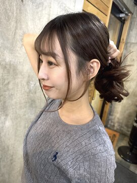 ヘアカロン 熊本本店(Hair CALON) 顔まわりカット/韓国