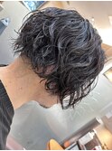 ツイストスパイラルパーマ/波巻き/ニュアンス/アップバング