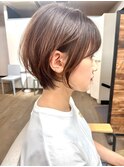 丸みかわいいショート　熊本ショート　ruen  並木坂