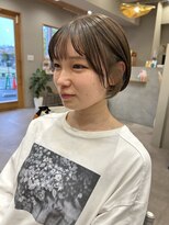 トエカグヤヒメ(toe kaguyahime) 丸みショートボブ