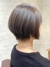 丸くなる縮毛矯正　18000円→15500円　ロング料金なし