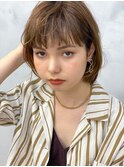 前髪×ボブスタイル