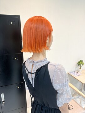 ニュート(Neut ) アプリコットオレンジ/ハイトーンカラー/ケアブリーチ/名古屋