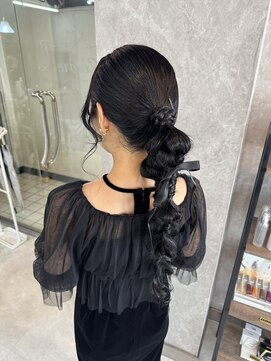 サロウィン 鹿児島天文館店(SALOWIN) お呼ばれヘアセット