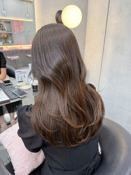 ロンドポレール 北千住(Lond polaire) 暗めカラー/韓国レイヤー/マロンベージュ/くすみベージュ/