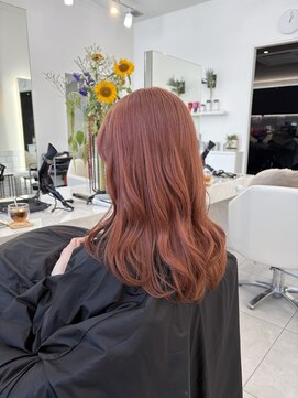 アオ 甲府本店(AO) 《AO hair》コーラルピンク