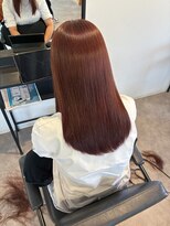 ナンバー(number+)&nbsp;20代30代ブリーチなしピンクオレンジ