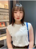 【表参道sheta齋藤】黒髪ヘアオリーブグレーココアベージュ