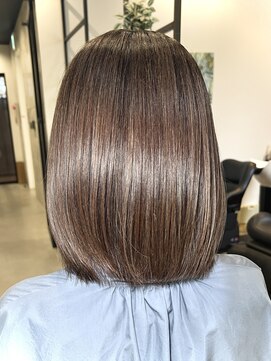 フリック 京都河原町店(FLICK) ★50代60代明るい白髪染め/シャドールーツ/白髪ぼかしハイライト