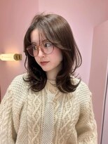 ボタン シブヤ(VOTAN SHIBUYA)&nbsp;ナチュラルだけど、どこかお洒落な medium hair .・"