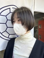 クルミ(kurumi)&nbsp;顔まわりレイヤーボブ×ナチュラルハイライト