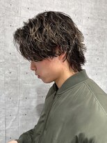 アッシュ 浦安店(Ash) サーフカールセンターパート波巻きツイストスパイラル無造作