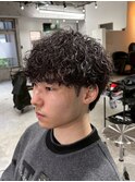 スパイラルパーマ