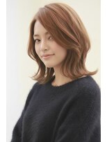 レウナ 外苑前(Reuna)&nbsp;30代40代大人可愛いミディアム　外はね　大人ミディアム　