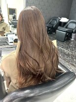 グラム(gram)&nbsp;艶感ナチュラルブラウン×髪質改善ロング