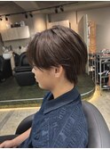 毛流れセンターパート