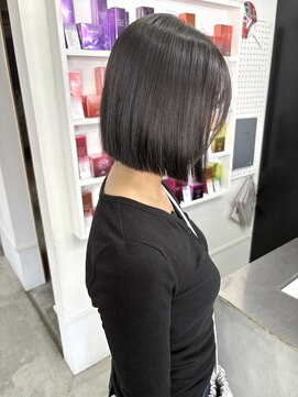 ルームスヘアー(Rooms Hair) 楽ちんまっすぐボブ