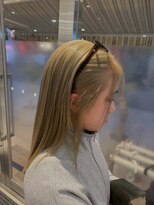 アース 高円寺店(HAIR & MAKE EARTH)&nbsp;オリーブブロンド 【@mppp_32485】