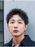 今流行りの無造作刈り上げないツイストスパイラルショートパーマ