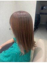 ウィズバイケンジ(Wiz by KENJE)&nbsp;ナチュラルカーキー×外ハネミディアム