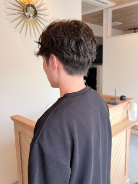 バス(BATH) 束感スパイラルパーマ