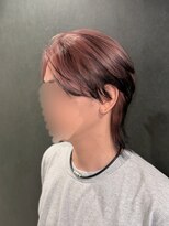 ヘアーアート リオン バイニューヨークニューヨーク(hair art Le Riow byNYNY)&nbsp;ピンクベージュ×ブラック