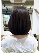 銀座　美容院　bloom sweet【ブルームスウィート】&nbsp;ふんわりレイヤーボブ×オーガニックカラー