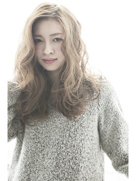 ミエルヘアーエスト 新宿店(mielhair est) ラフカールグレージュ【miel hair est新宿】