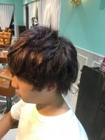 ネオリーブアピ 池袋店(Neolive api) メンズでも! バイオレットグレージュ